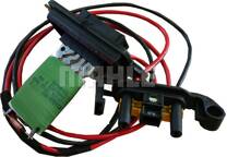 Resistor, interior blower