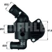 Termostato, refrigerante MAHLE BEHR - TI 15 87