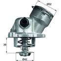 Thermostat, coolant MAHLE BEHR - TM 29 100D
