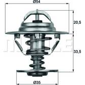 Thermostat, coolant MAHLE BEHR - TX 8 83D