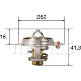 Thermostat, coolant MAHLE BEHR - TX 85 82