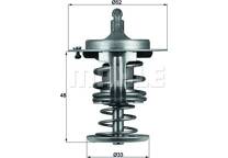 Thermostat, Kühlmittel