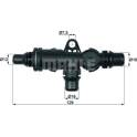 Thermostat (refroidissement d'huile) MAHLE BEHR - TO 4 82
