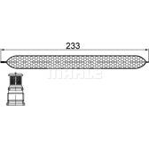 Trockner, Klimaanlage MAHLE BEHR - AD 249 000S