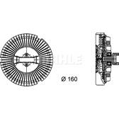 Visco-coupleur MAHLE BEHR - CFC 77 000P