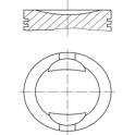 Zuiger MAHLE BEHR - 009 36 00