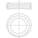 Zuiger MAHLE BEHR - 011 75 01