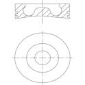 Zuiger MAHLE BEHR - 015 80 00