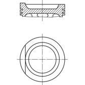 Zuiger MAHLE BEHR - 034 75 02