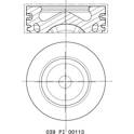 Zuiger MAHLE BEHR - 039 PI 00113 000