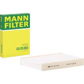 Filter, Innenraumluft MANN-FILTER - CU 25 003