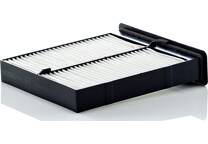 Filter, kupéventilation