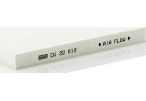 Filter, kupéventilation