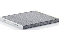 Filter, kupéventilation