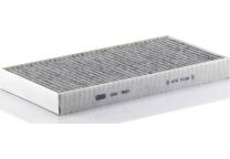 Filter, kupéventilation