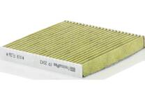 Filter, kupéventilation