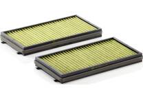 Filter, kupéventilation