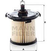 Filtre à carburant MANN-FILTER - PU 12 003 z