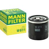Filtre à huile MANN-FILTER - W 67/1