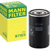 Filtre à huile Filtre à huile MANN-FILTER - W 719/5
