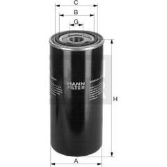 Homme WD 950//3 hydraulique de filtre à huile