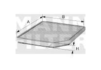 MANN-FILTER CU 2335 Filtro Aria Abitacolo | Alta Protezione Polline E Polveri Sottili