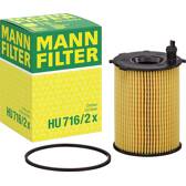 Filtro olio MANN-FILTER - HU 716/2 x