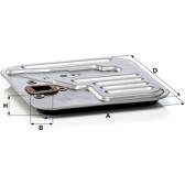 Hydraulische filter, automatische transmissie MANN-FILTER - H 18 001 KIT