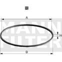 Pakking, oliefilter MANN-FILTER - DI 76-06