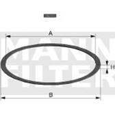 Seal, oil filter MANN-FILTER - DI 10-05