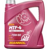 Huile de transmission - MTF-4 GETRIEBEOEL - 75W80 - 4L MANNOL - MN8104-4