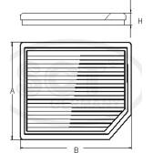 Interieurfilter MANNOL - SA 1166