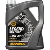 MANNOL Legend 504/507 0W-30 motorolie - 5 liter MANNOL - MN7730-5