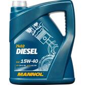 Óleo do motor - DIESEL - 15W40 - 5L MANNOL - MN7402-5