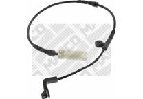 Warning Contact, brake pad wear