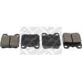 Bremsbelagsatz hinten MAPCO - 6356