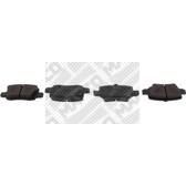 Bremsbelagsatz hinten MAPCO - 6744