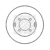 Bremssatz (2 Bremsscheiben) MAPCO - 25600