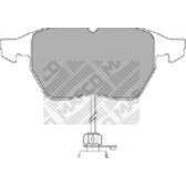 Bromsbelägg fram MAPCO - 6396