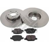 Bromssats, skivbroms MAPCO - 47017