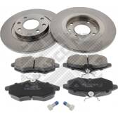 Bromssats, skivbroms MAPCO - 47356