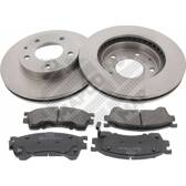 Bromssats, skivbroms MAPCO - 47511