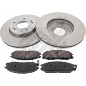 Bromssats, skivbroms MAPCO - 47529