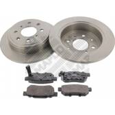 Bromssats, skivbroms MAPCO - 47537