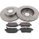 Bromssats, skivbroms MAPCO - 47545