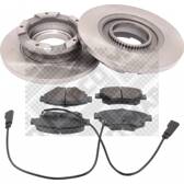 Bromssats, skivbroms MAPCO - 47687