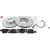 Bromssats, skivbroms MAPCO - 47708HPS