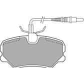 Front brake pad set MAPCO - 6309