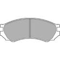Front brake pad set MAPCO - 6345