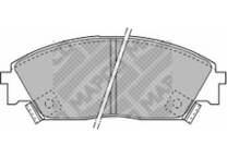 Front brake pad set